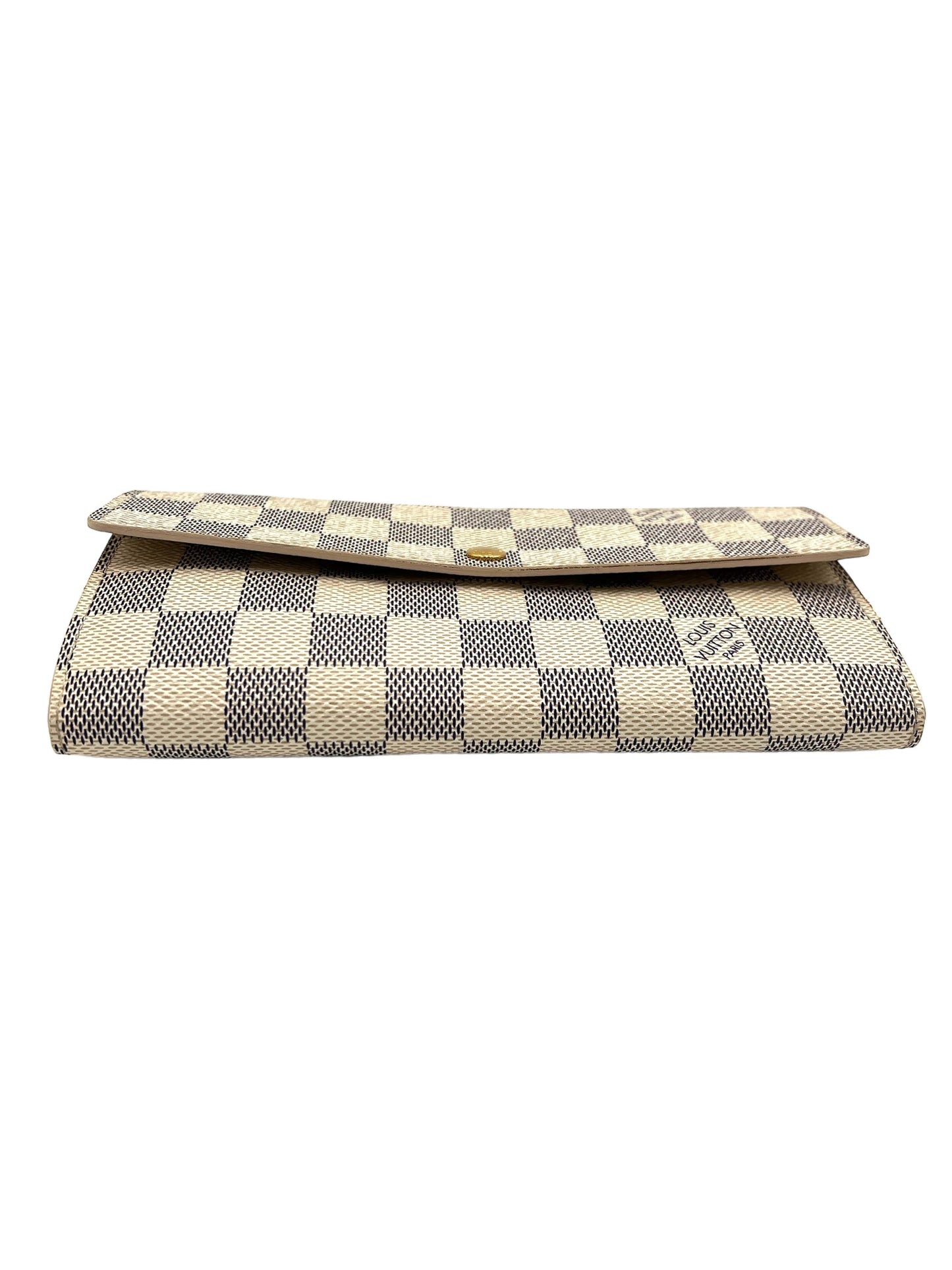 LOUIS VUITTON DAMIER AZUR CANVAS SARAH WALLET