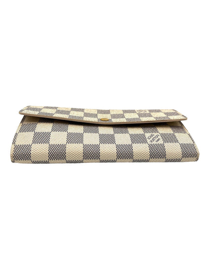 LOUIS VUITTON DAMIER AZUR CANVAS SARAH WALLET