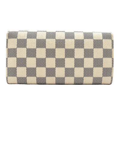 LOUIS VUITTON DAMIER AZUR CANVAS SARAH WALLET