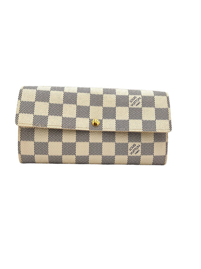 LOUIS VUITTON DAMIER AZUR CANVAS SARAH WALLET