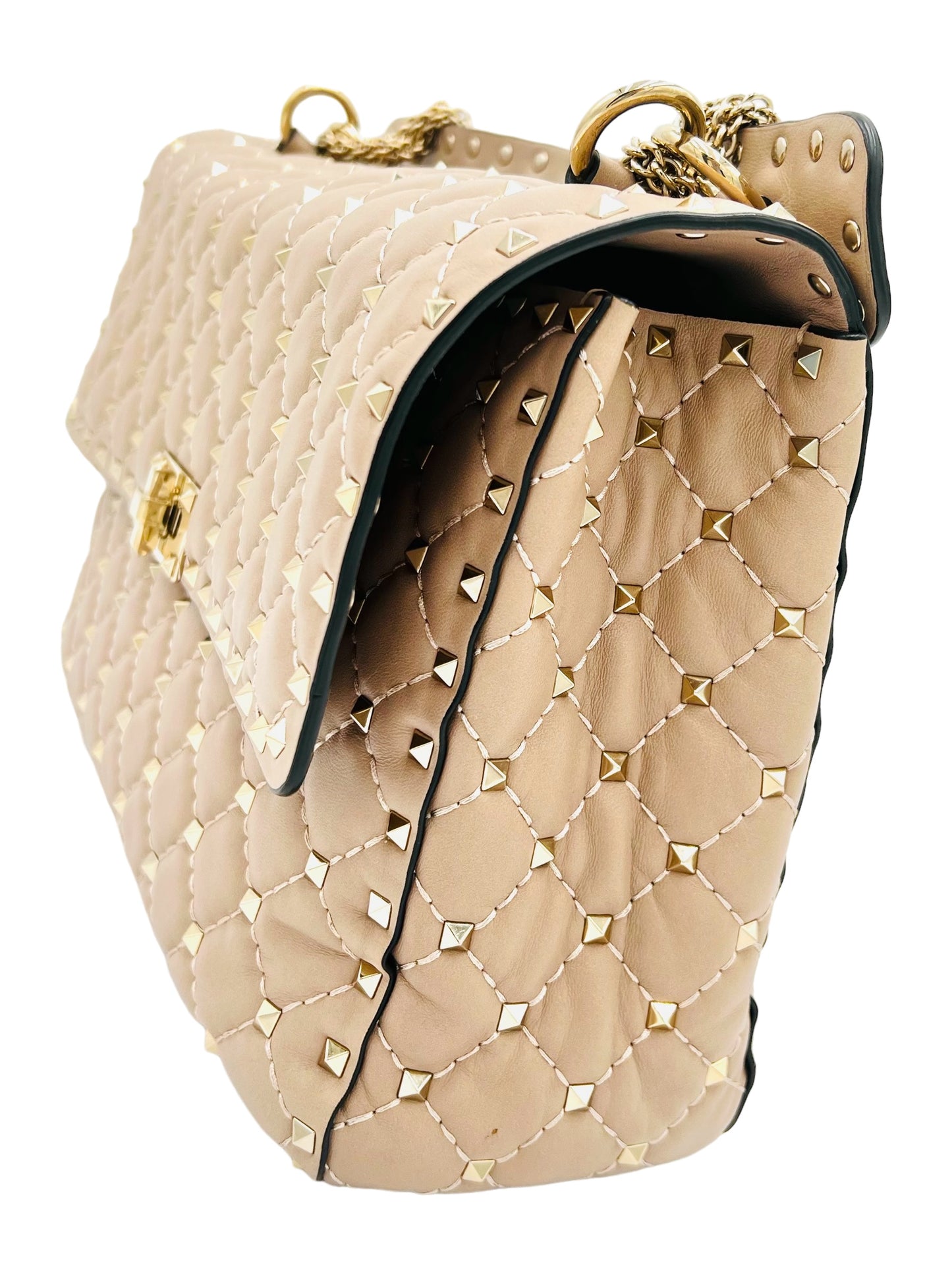 VALENTINO GARAVANI BOLSO DE PIEL ROCKSTUD SPIKE