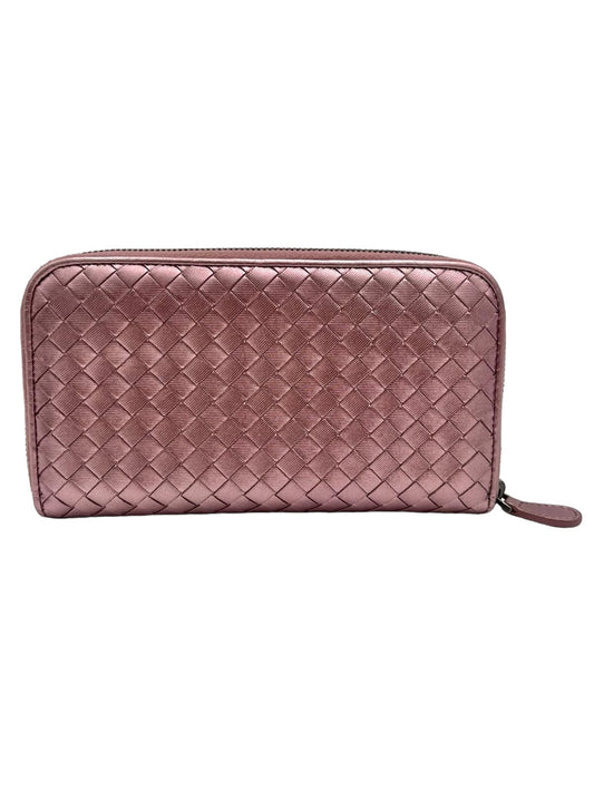 BOTTEGA VENETA INTRECCIATO LONG ZIPPY WALLET