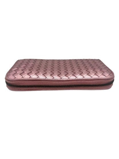 BOTTEGA VENETA INTRECCIATO LONG ZIPPY WALLET