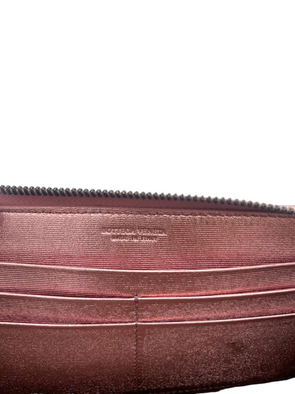 BOTTEGA VENETA INTRECCIATO LONG ZIPPY WALLET