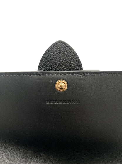 BURBERRY HALTON LEATHER WALLET BLACK