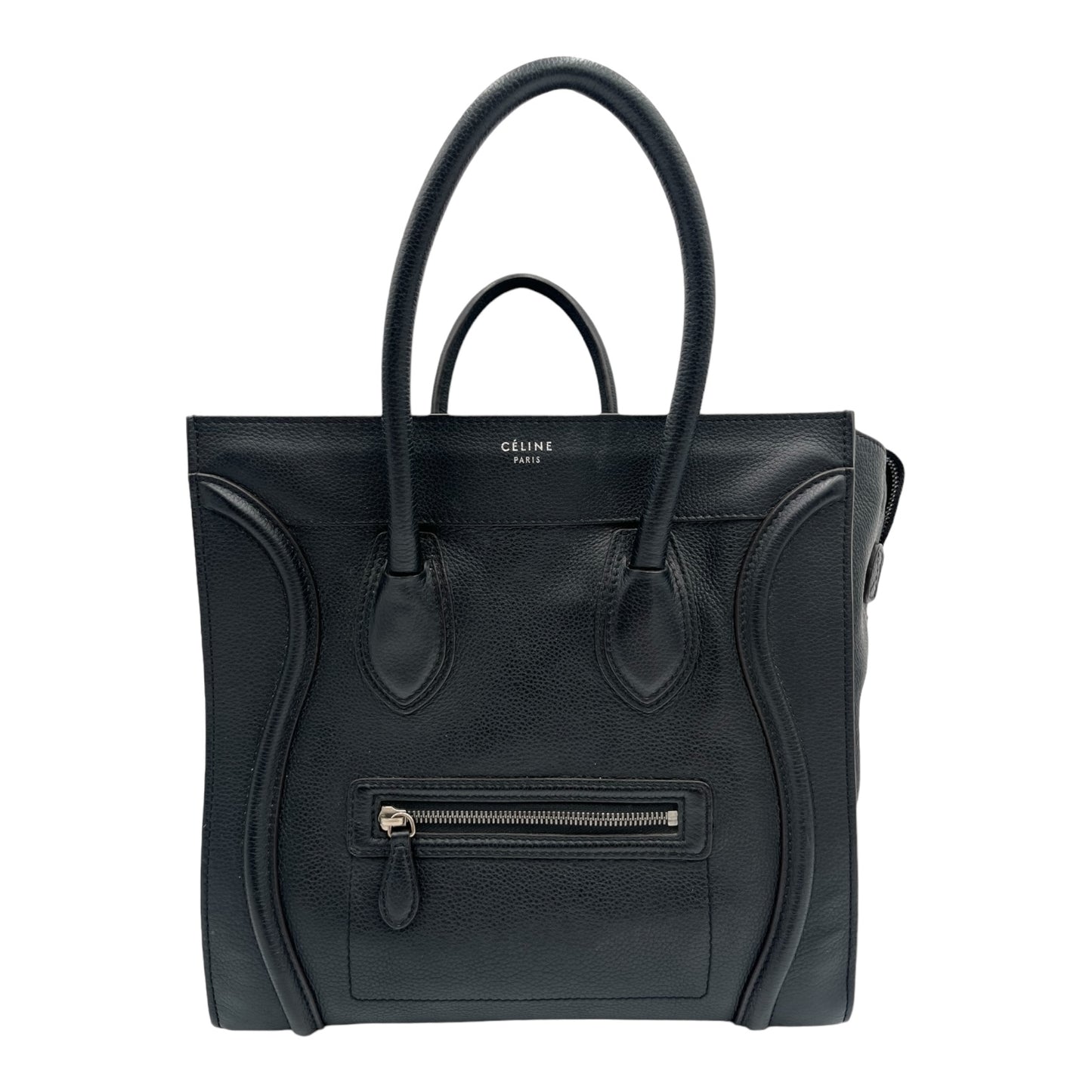 CELINE PHANTOM SUEDE TOTE BLACK