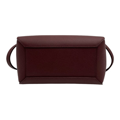 CELINE BELT BAG NANO IN BURGUNDY