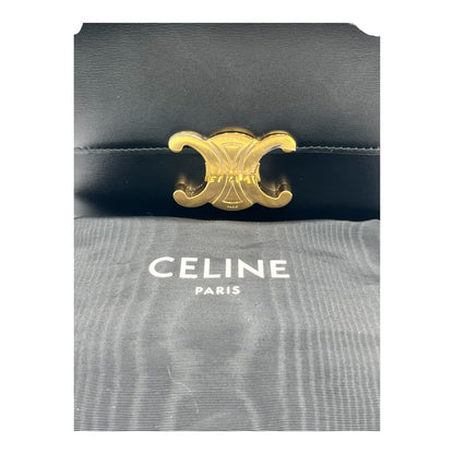 CELINE TRIOMPHE LEATHER CROSSBODY BAG