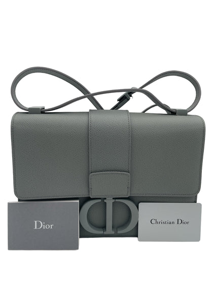 DIOR GREY CALFSKIN MONTAINGNE 30