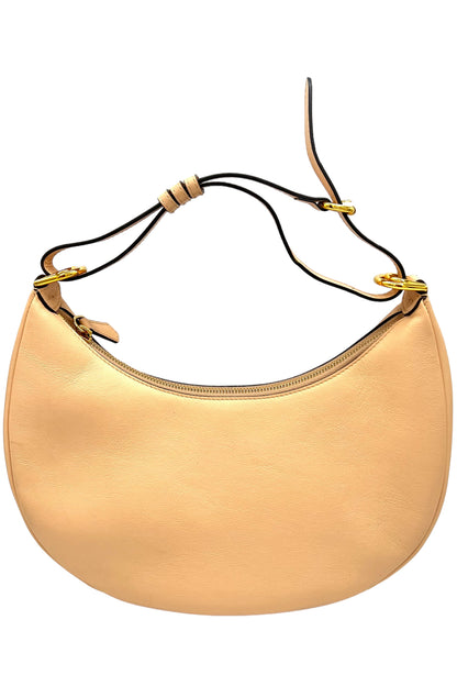 FENDI- FENDIGRAPY SMALL LEATHER HOBO BAG