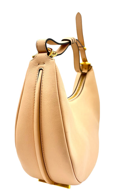 FENDI- BOLSO HOBO PEQUEÑO DE PIEL FENDIGRAPY