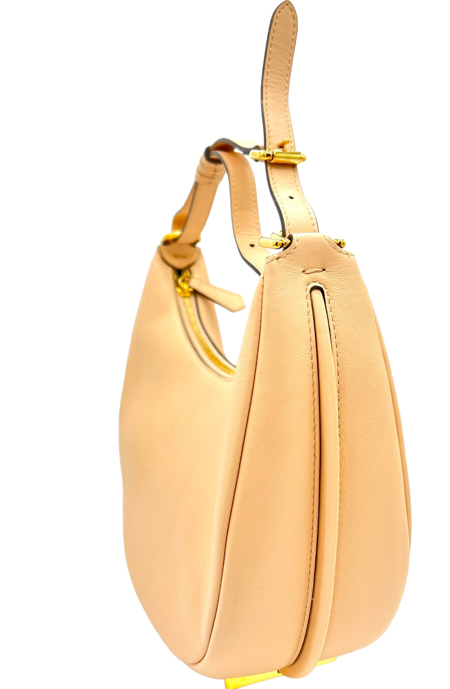 FENDI- BOLSO HOBO PEQUEÑO DE PIEL FENDIGRAPY