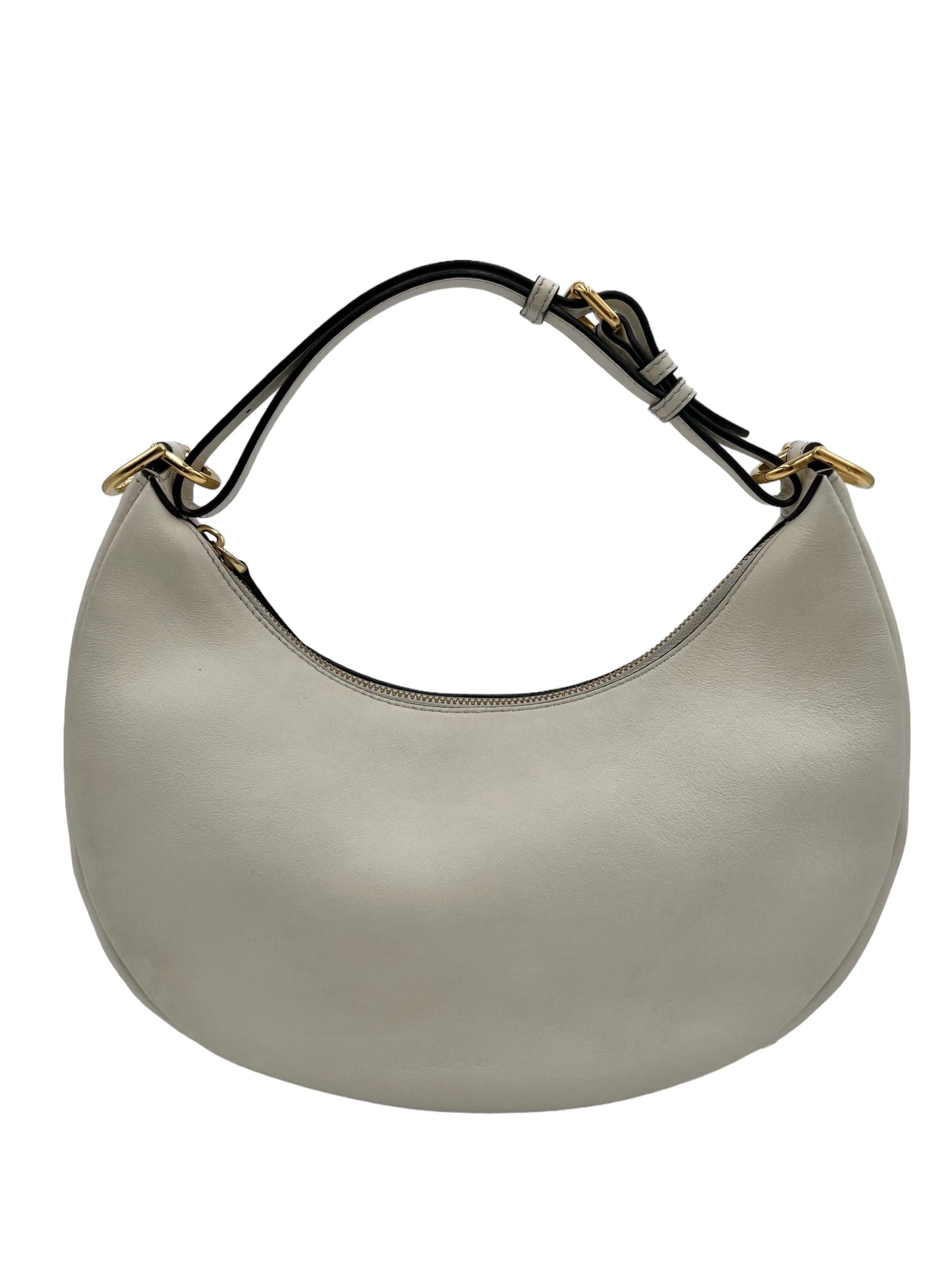 FENDI- FENDIGRAPY SMALL LEATHER HOBO BAG