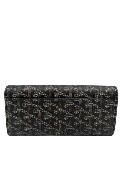 GOYARD VARENNE LONG WALLET BLACK GOLD