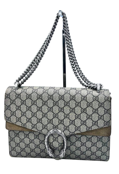 BOLSO DE HOMBRO GG SUPREME MONOGRAM DIONYSUS TAUPE