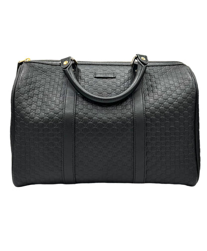 GUCCI MICROGUCCISSIMA MEDIUM JOY BOSTON BLACK