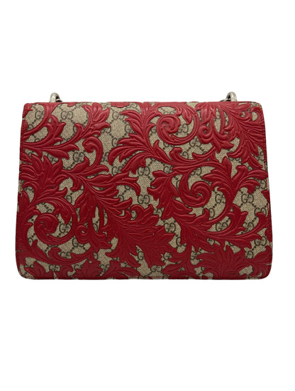 GUCCI SUPREME MONOGRAM ARABESQUE MEDIANO DIONYSUS BOLSO DE HOMBRO HIBISCUS RED1