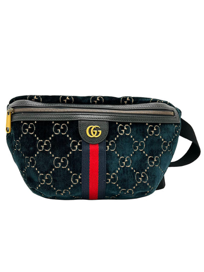 GUCCI OPHIDIA ZIP BELT BAG