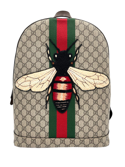 GUCCI GG SUPREME ANIMALIER RUCKSACK BACKPACK