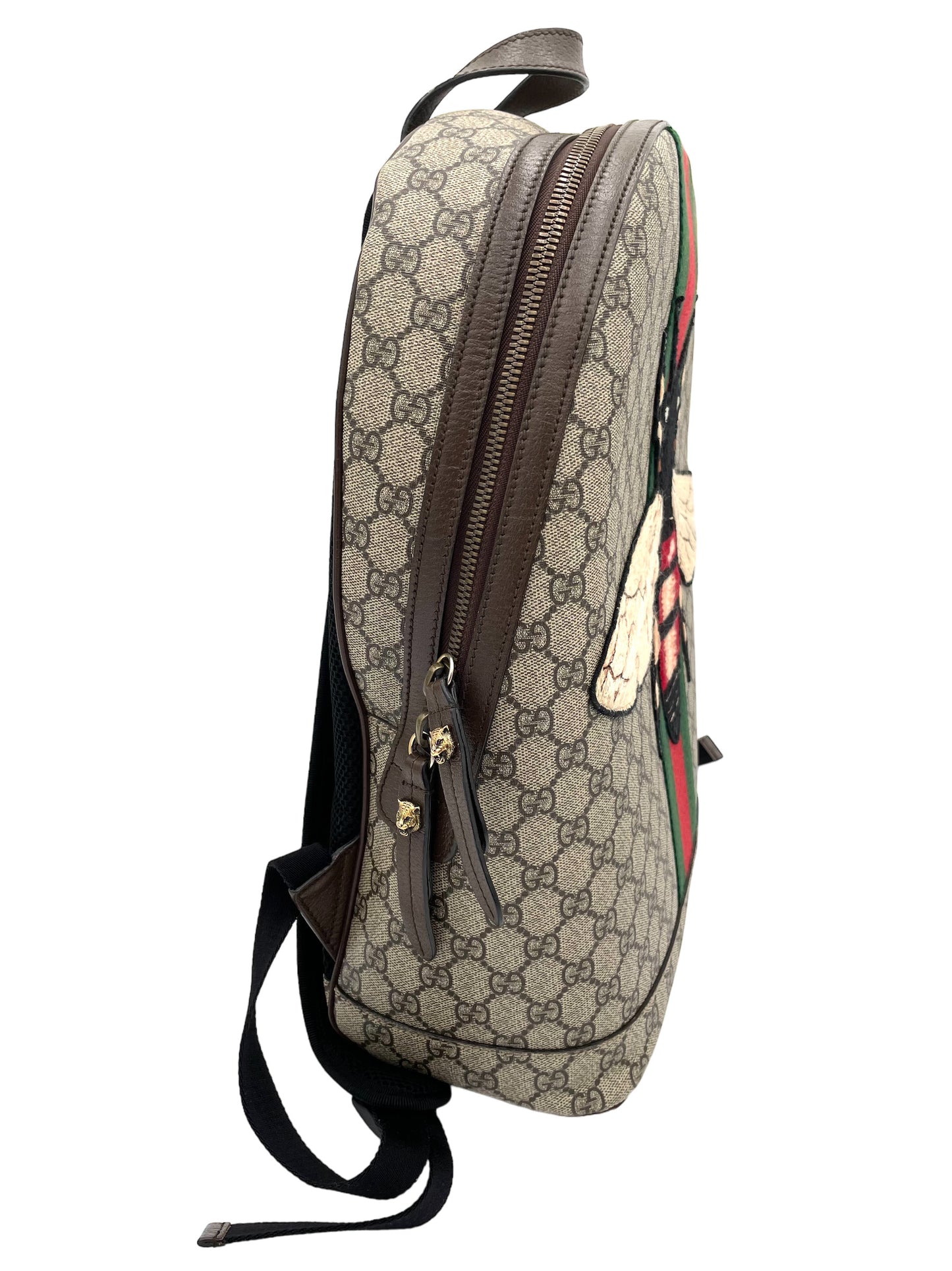 GUCCI GG SUPREME ANIMALIER RUCKSACK BACKPACK