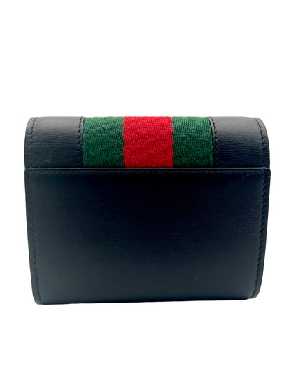 GUCCI SYLVIE WALLET BLACK