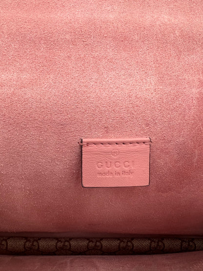 GUCCI DIONYSUS PINK CRYSTAL BAG