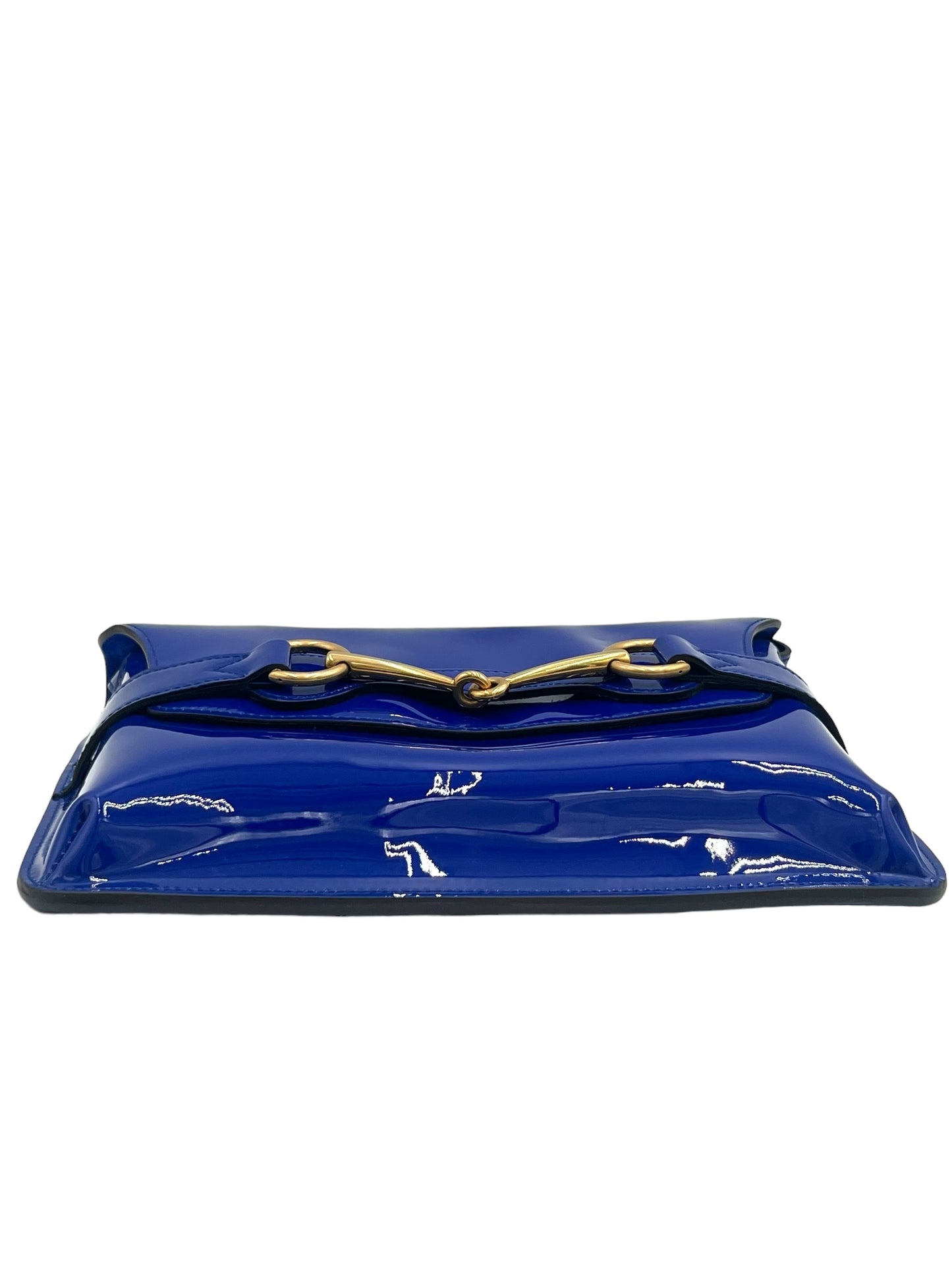 GUCCI BRIGHT BIT CROSSBODY BAG ROYAL BLUE