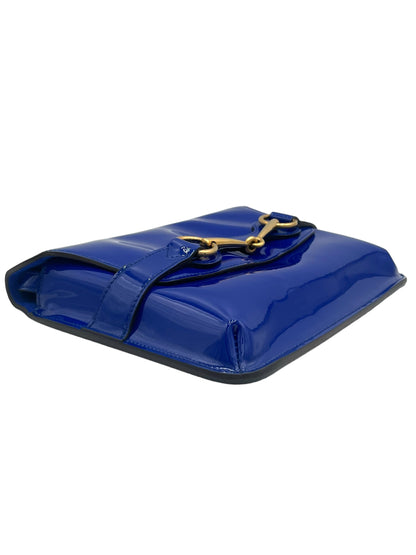 GUCCI BRIGHT BIT CROSSBODY BAG ROYAL BLUE