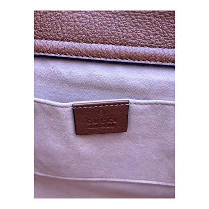 GUCCI WONKA GRAIN CALFSKIN SMALL DIANA TOTE BAG