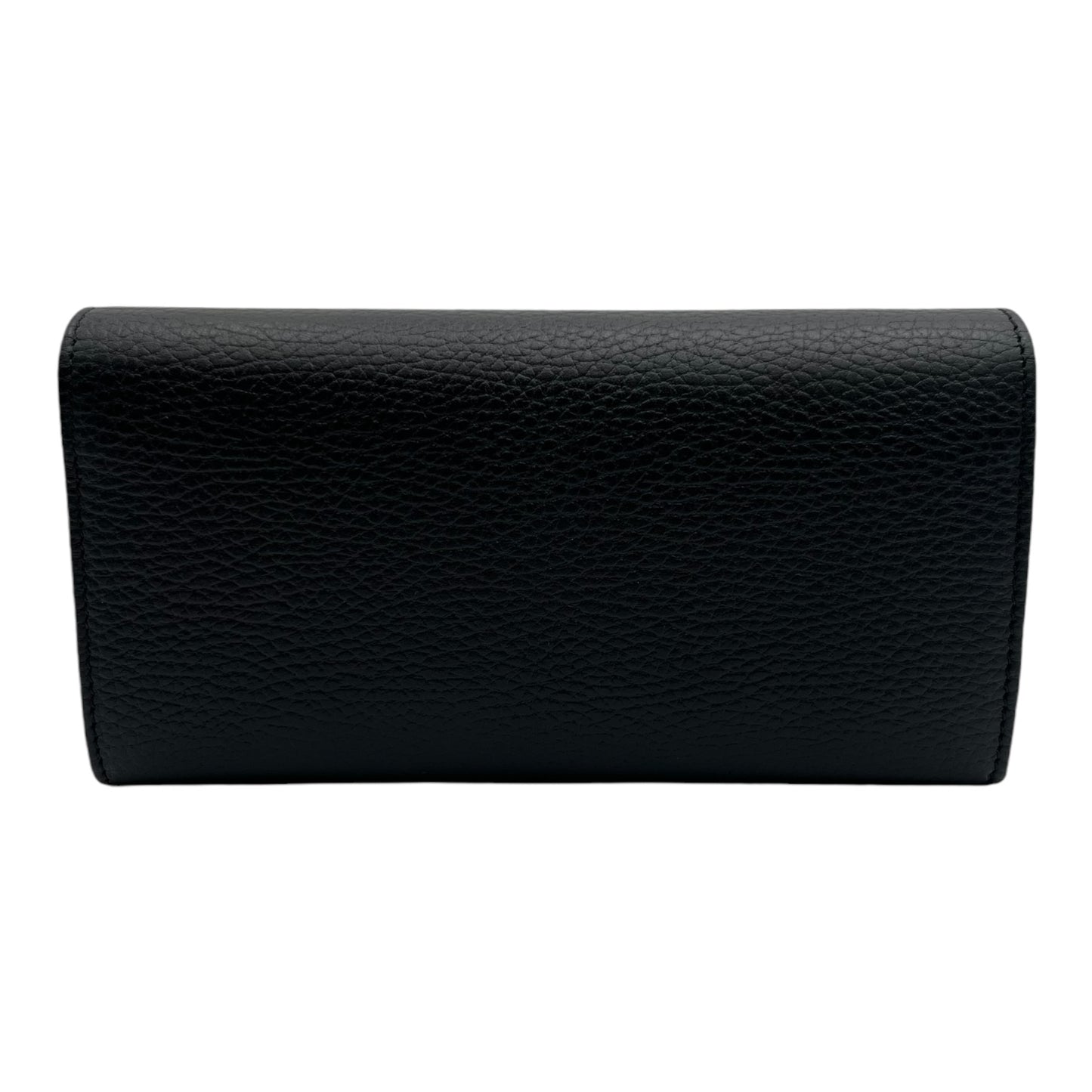 GUCCI CONTINENTAL WALLET IN BLACK