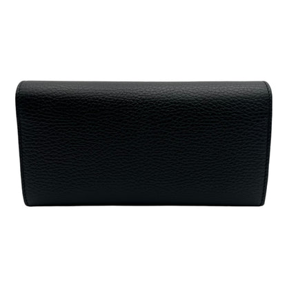 GUCCI CONTINENTAL WALLET IN BLACK