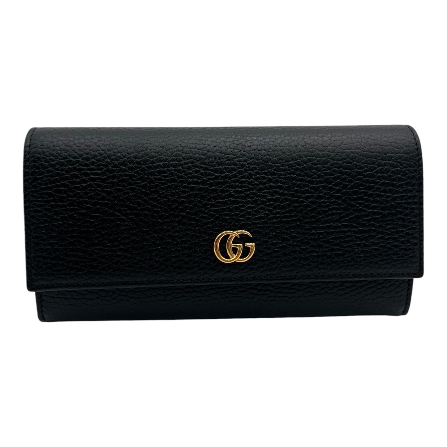 GUCCI CONTINENTAL WALLET IN BLACK