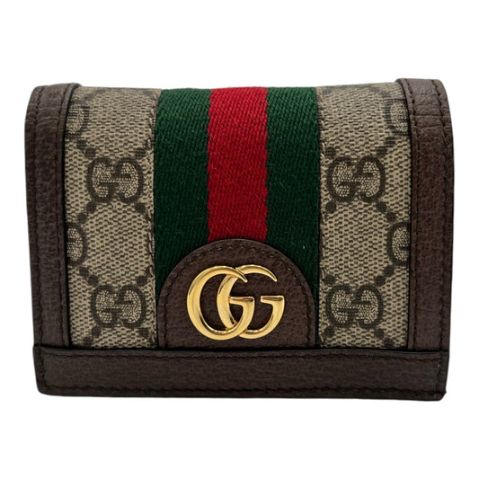 GUCCI OPHIDIA COMPACT WALLET