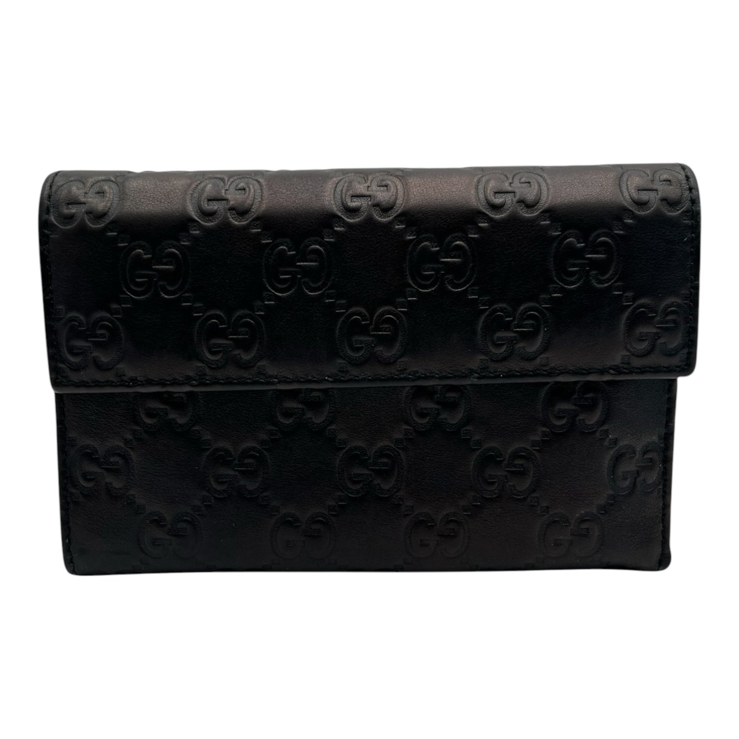 GUCCI GUCCISSIMA CONTINENTAL FLAP WALLET