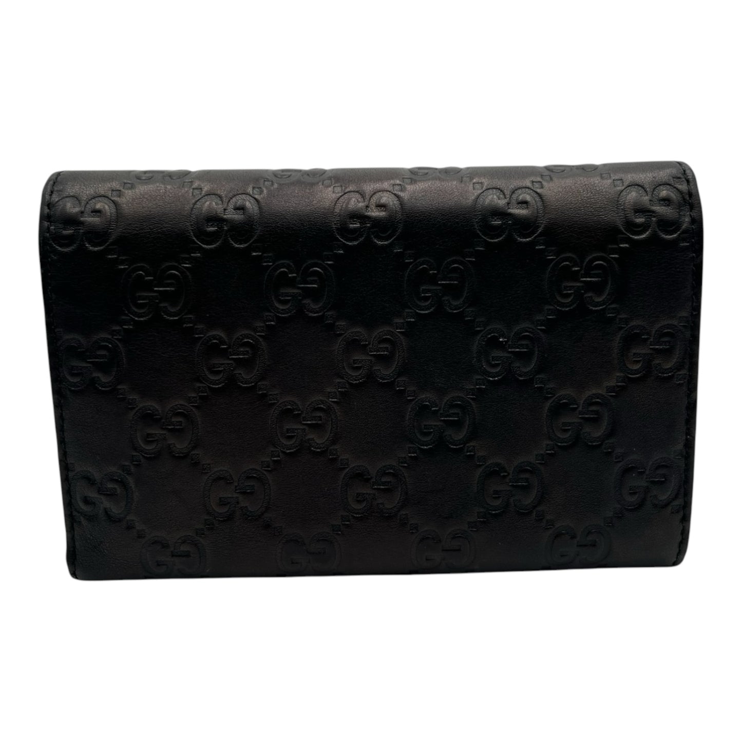 GUCCI GUCCISSIMA CONTINENTAL FLAP WALLET