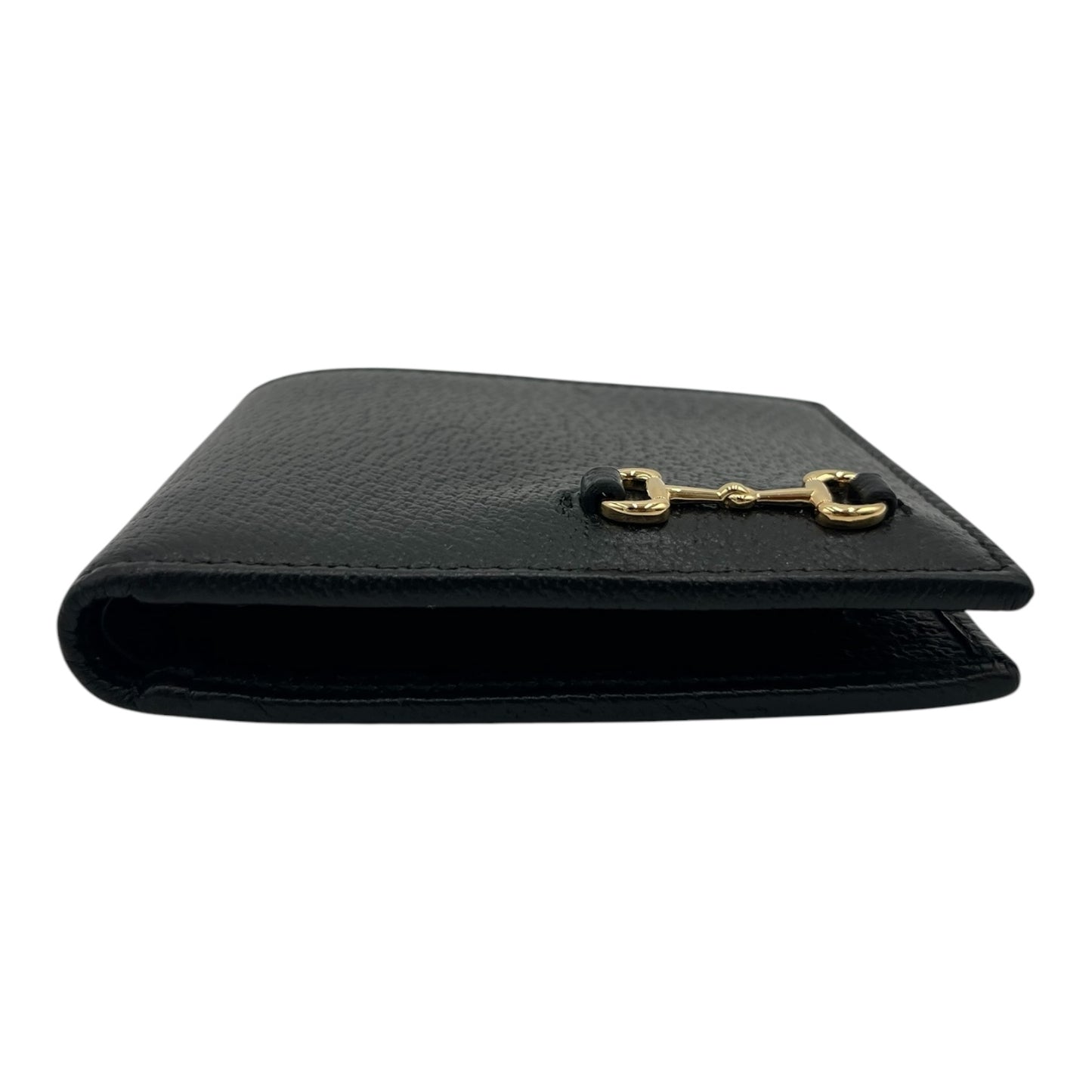 GUCCI HORSEBIT LEATHER BIFOLD WALLET