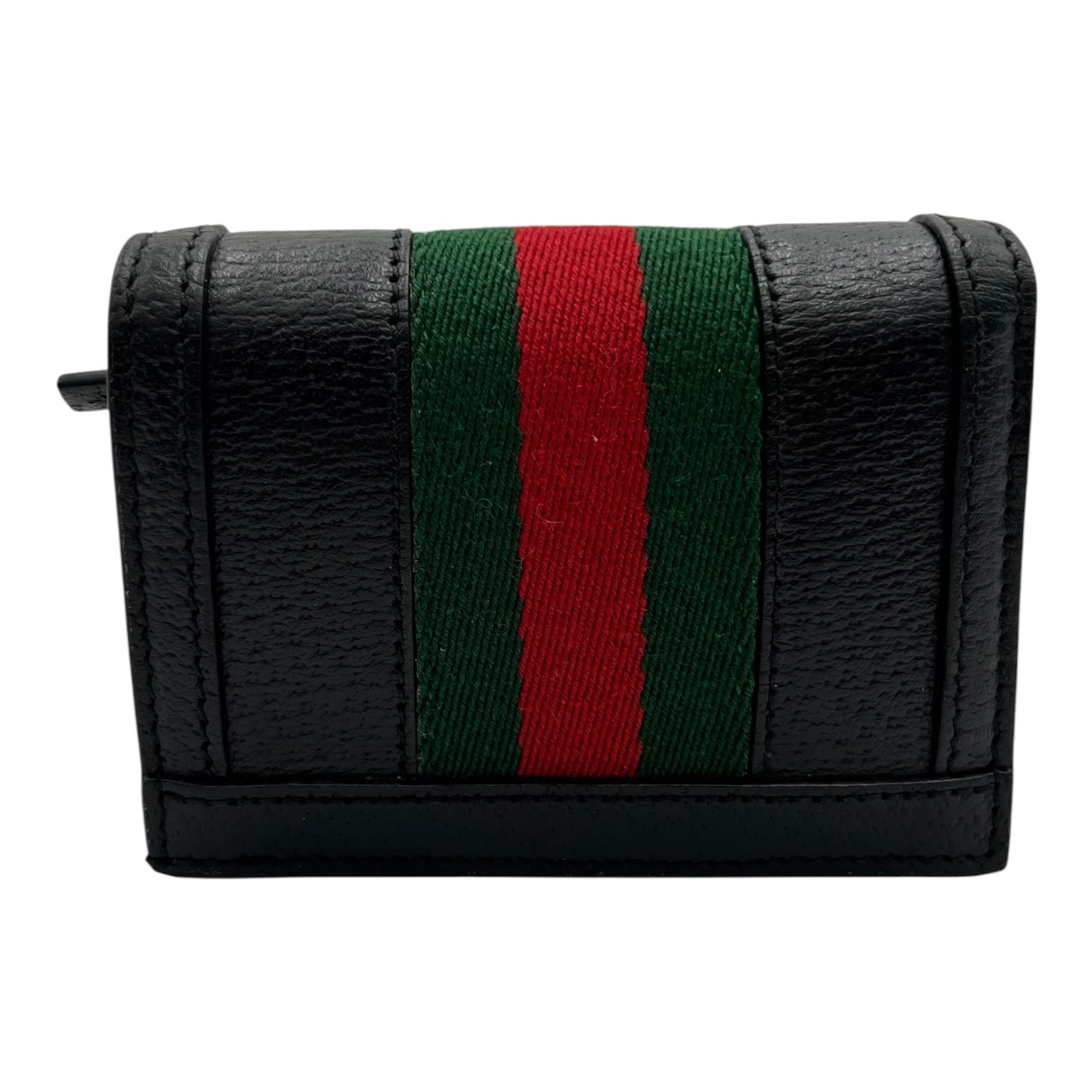 GUCCI OPHIDIA SHORT WALLET BLACK