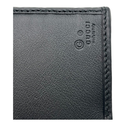 GUCCI GUCCISSIMA LEATHER FLAP  CONTINENTAL WALLET