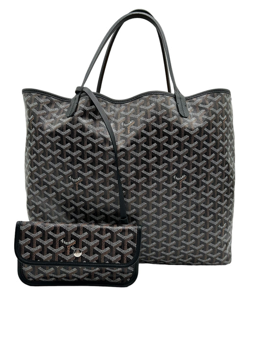 GOYARD ST. LOUIS GM WITH POUCH BLACK