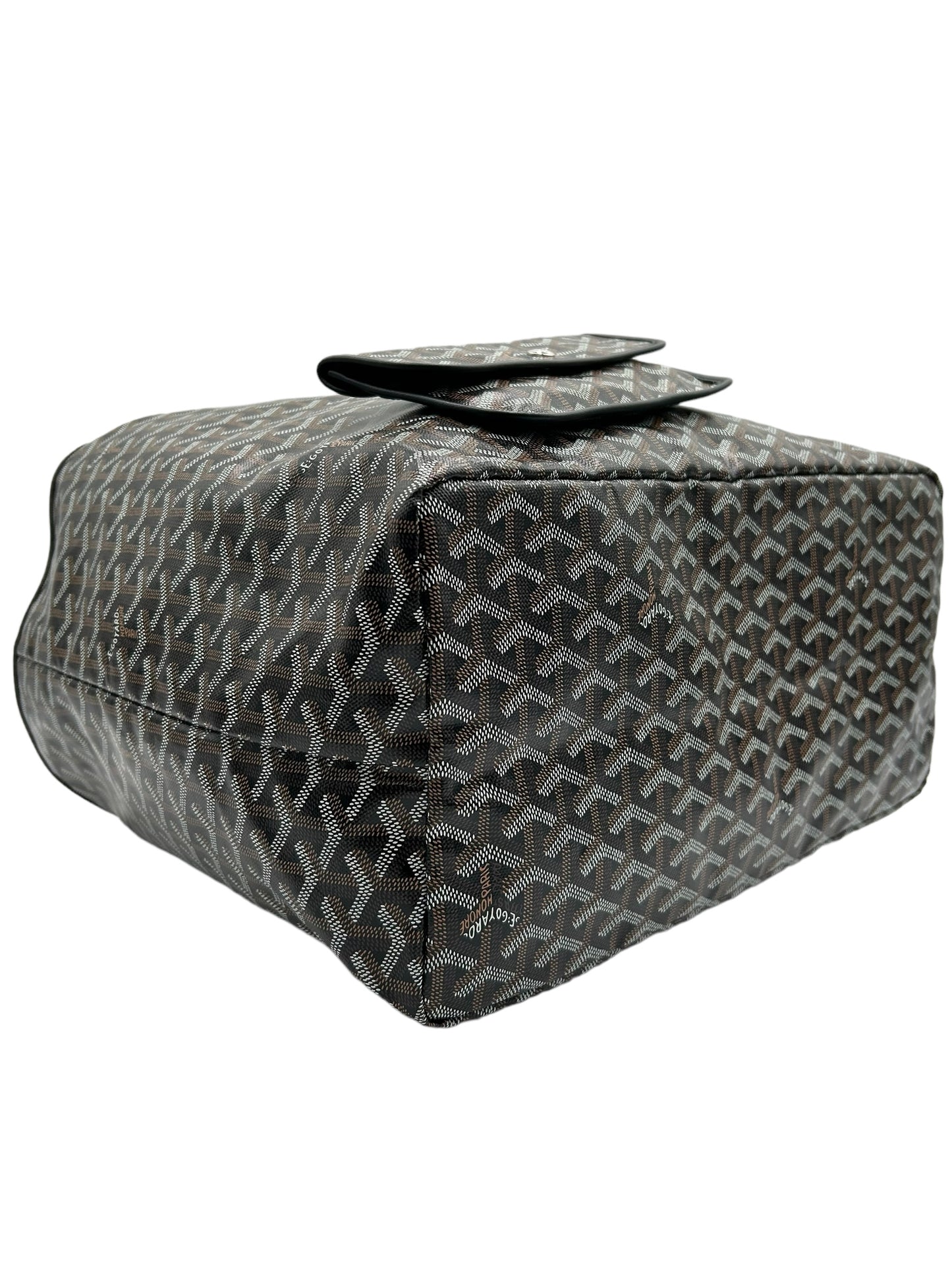 GOYARD ST. LOUIS GM WITH POUCH BLACK