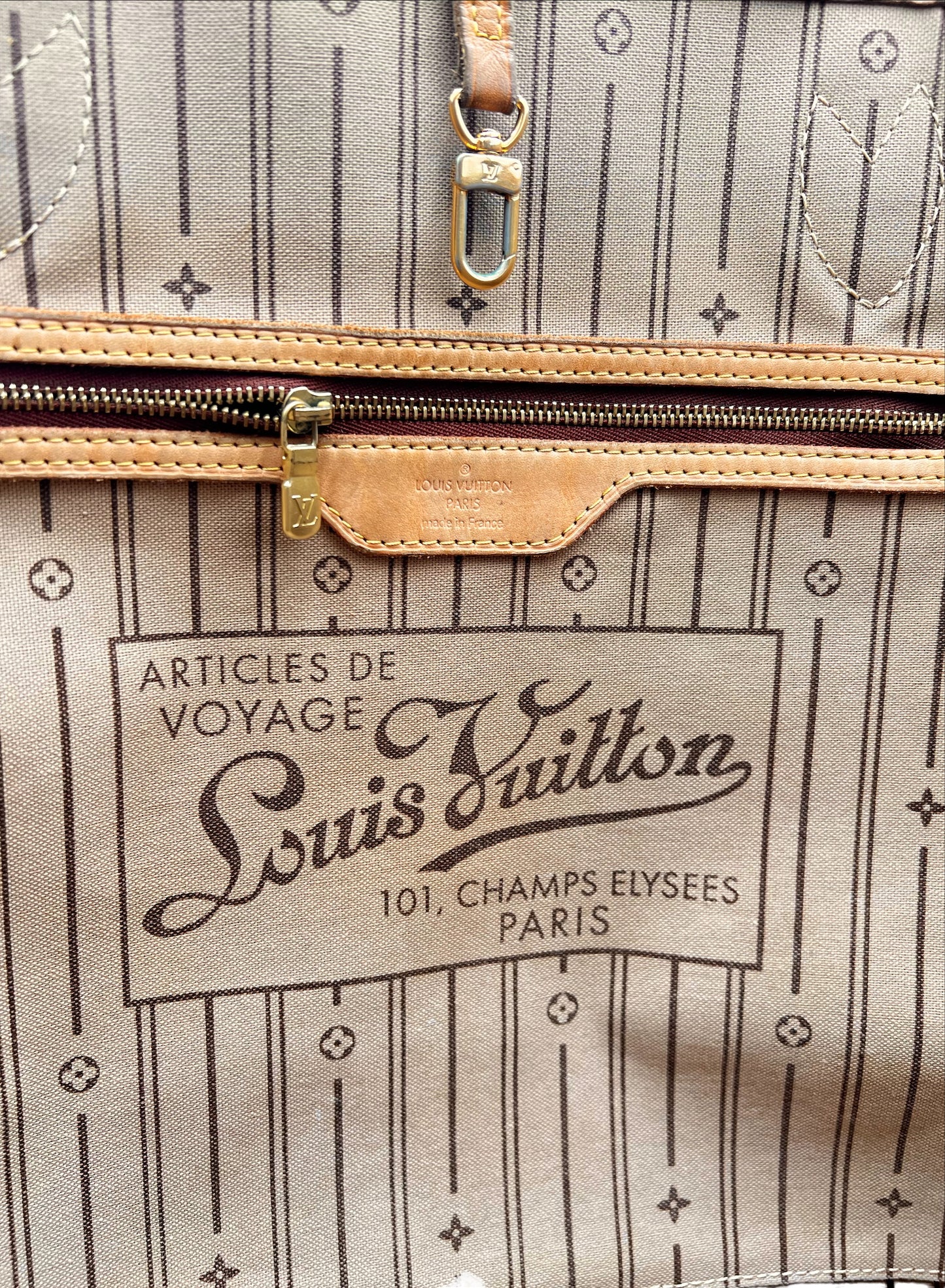 LOUIS VUITTON MONOGRAM NEVERFULL GM