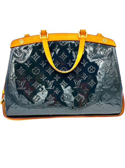 LOUIS VUITTON AMARANTE MONOGRAM VERNIS BREA MM BAG