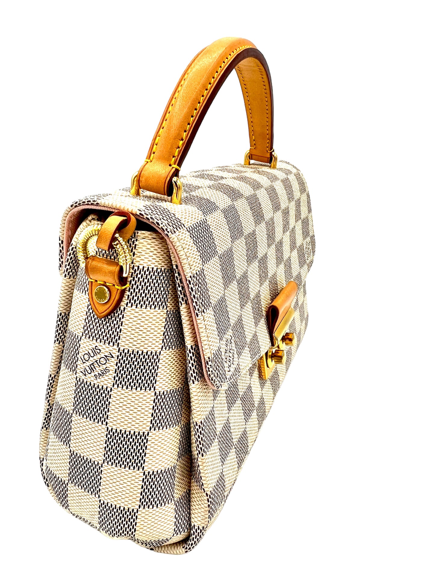 LOUIS VUITTON CROISETTE CROSSBODY BAG DAMIER AZUR