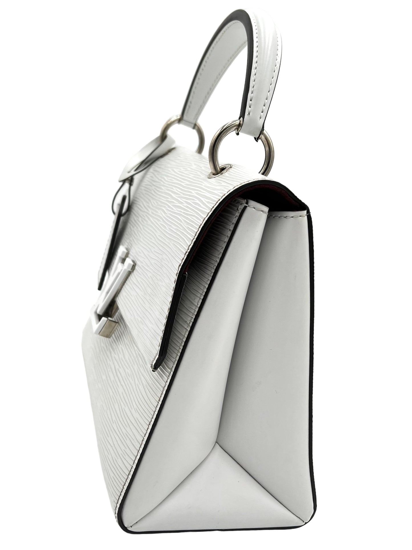 BOLSO DE MANO LOUIS VUITTON GRENELLE EPI PIEL PM BLANCO