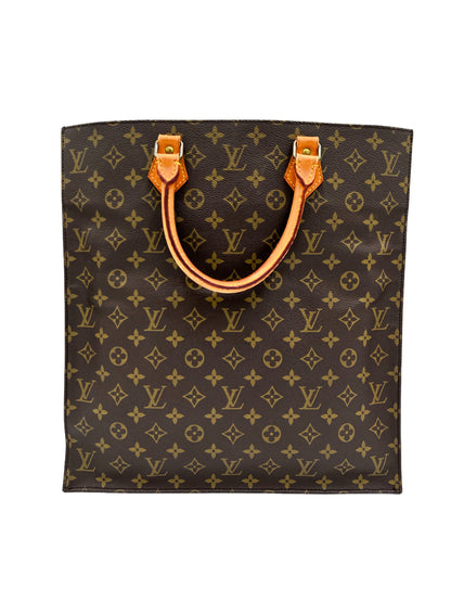 LOUIS VUITTON MONOGRAM CANVAS SAC PLAT BAG