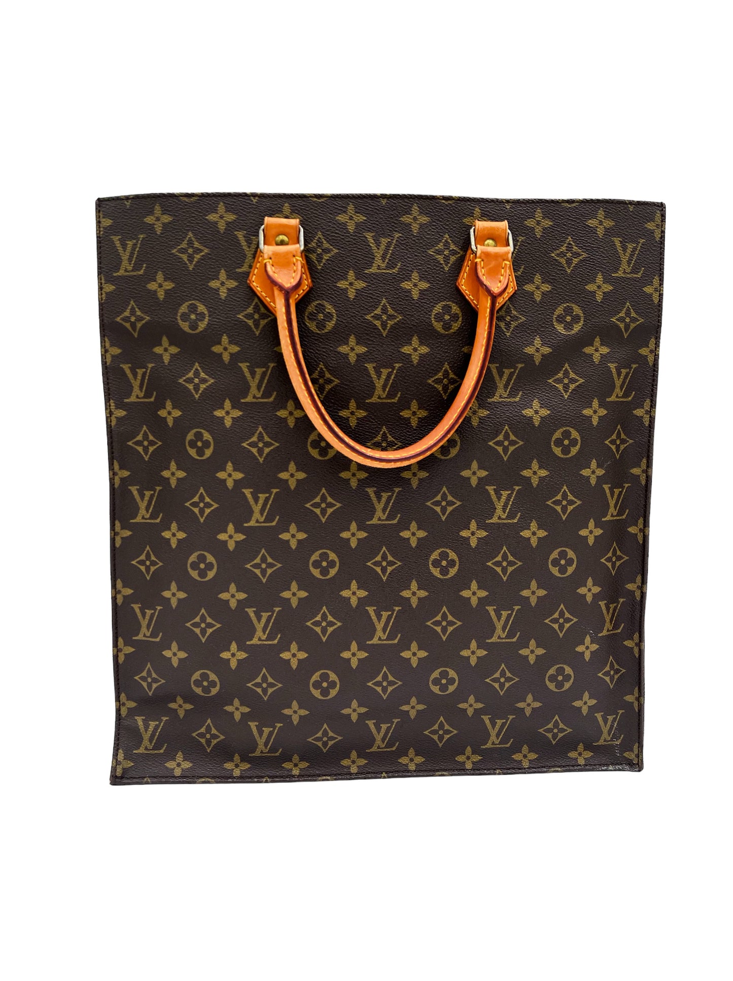 LOUIS VUITTON MONOGRAM CANVAS SAC PLAT BAG