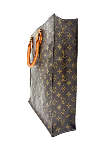 LOUIS VUITTON MONOGRAM CANVAS SAC PLAT BAG