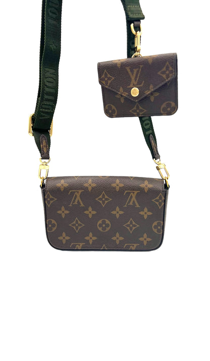 LOUIS VUITTON MONOGRAM MINI FELICIE MULTI BAG