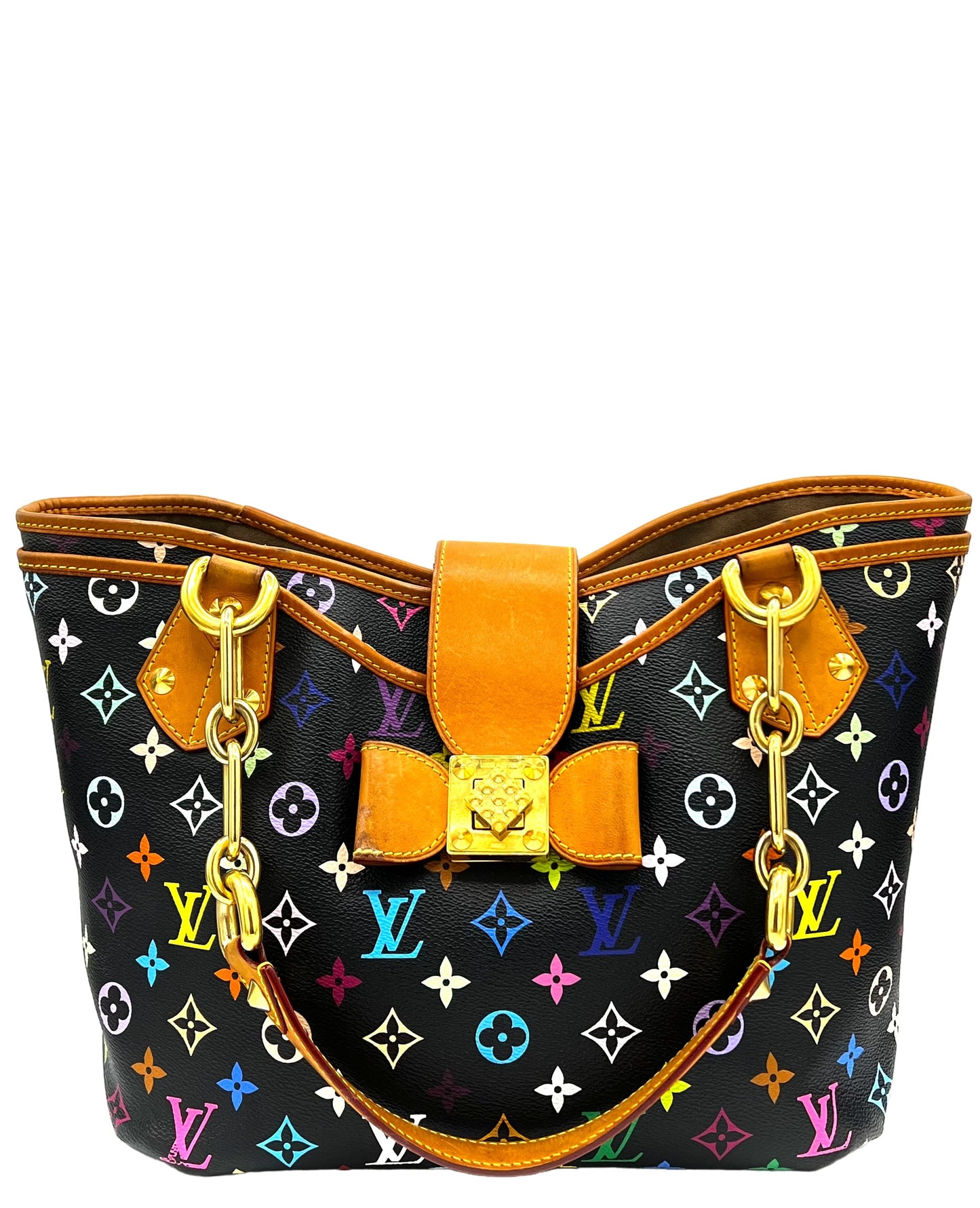 LOUIS VUITTON MONOGRAMA MULTICOLOR ANNIE MM NEGRO