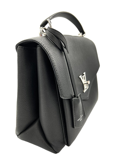 LOUIS VUITTON SOFT CALFSKIN MY LOCKME TOP HANDLE BLACK